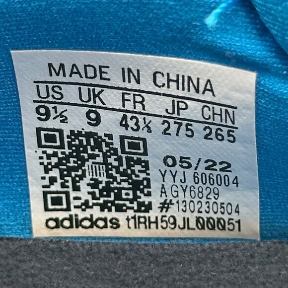 Men's Adidas The Road Shoes Blue Rush Cycling Road Shoes GY6829 Size 9.5 NEW - Picture 10 of 11